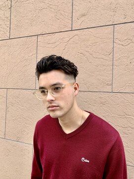 プランツヘアー 高宮店(Plants hair) ニュアンスパーマ センターパート スパイラルパーマ 高宮美容室