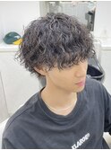 MEN`SHAIR/スパイキーショート/フェザーパーマ/烏丸御池F