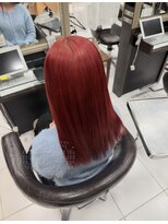 アジールヘア 北千住駅西口店(agir hair)&nbsp;艶感高発色チェリーレッド