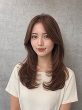 ミム(Mimu)&nbsp;20代30代40代/小顔似合わせカット/レイヤー/顔まわりレイヤー/