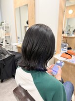 シアン 立川店(Shian)&nbsp;【SHIANすずか】くびれボブ　ボブ　イヤリングカラー