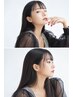 《前髪STカット》カット+前髪縮毛矯正　￥8000
