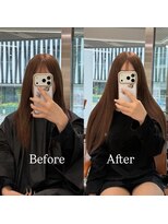 エクステ/シールエクステ専門店/梅田/ヘアセット/ヘアアレンジ/LANDS ANNEX  エクステ&nbsp;ブラウン レミー人毛シールエクステ60本【大阪 梅田】