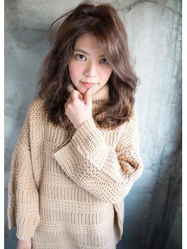 アズーア ヘアーアンドスパ(azure hair&spa) ゆるふわウエーブセミディ　【横浜駅】