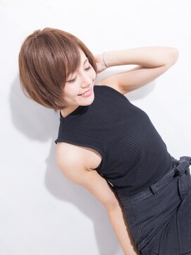 ジェム(GEM) **Gem Garden**ハネさせない☆ナチュラルストレートショート