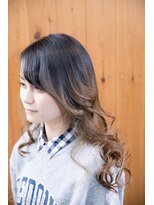 ヘアーメイク ダンス(hair make DANCE)&nbsp;☆ダブルカラーグラデーション　グレージュ☆