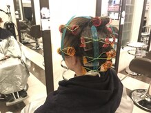 施術中も、写真で技術工程を残します。