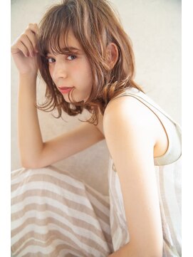 レニーバイエース(LANY by ACE) 【LANY 横浜】 シースルーバング×ブラウンベージュ