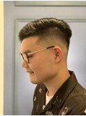 スキンフェード×ベーシックスタイル