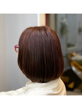 ヘアー アンド ビューティー ザ エフ 西尾店(Hair Beauty the F) ダークラズベリー