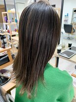 クラン 六甲道(Chlan)&nbsp;外ハネロブ×ナチュラルココアブラウン