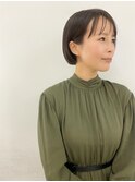 切りっぱなしオトナミニボブ