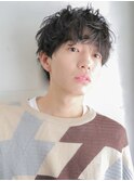無造作マッシュ×ツイストスパイラル