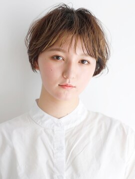 ネリー 銀座(NERIE) 似合わせカット大人かわいい前髪ふんわりショート[銀座/銀座駅]