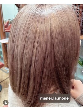 ムネ ラ モード MENER LA MODE ミディアムボブ