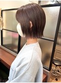 切りっぱなしボブ_酸性ストレート