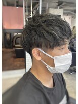 リーオオサカ(Lee Osaka)&nbsp;【メンズハイライト】3D束間ショート/新出奈津樹