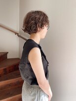 サンドット(Sun.)&nbsp;クセ毛風パーマ/癖毛カット/パーマスタイル/ショート/髪質改善