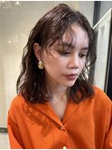 ちょい強めウェーブで今年らしいパーマstyleに