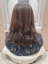 コーエン(cowen) 大人かわいい☆巻き髪風セミロング♪低温デジタルパーマ