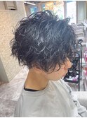 波巻きMIXパーマ