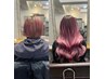 【ショートの方】プルエクステプラチナ120本 ＋毛先カット ￥28700 #新宿韓国