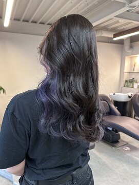 マセナ(Masena) グレージュ×パープル