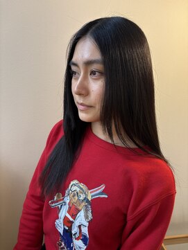 ココルアナ(coco luana) 黒髪/ツヤツヤ/ブラック/髪質改善/ストレート/学割