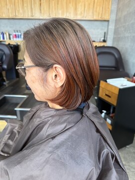 ソイクフ 四条大宮店(SOY-KUFU) 20代30代40代イメチェン脱白髪染め明るめ白髪染め大人可愛いボブ