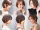 アグノス 青山(Agnos)の写真/【スタイルランキング上位獲得】可愛い似合わせショートならお任せ☆悩みを魅力に変える補正テクニック！