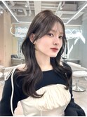 韓国ヘア ワンホンヘア くびれヘア レイヤーカット 顔周りカット