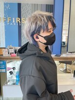 コワファースト 大分(COIFF1RST)&nbsp;インナーブルーブラック！グレージュカラーのウルフstyle