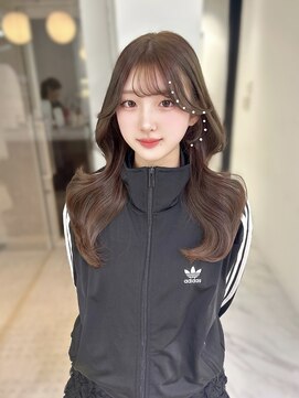 ヴェイナゴヤ(VEYY. nagoya) 顔周りカット/レイヤーカット/オリーブベージュ