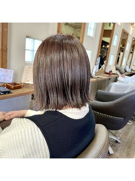 リアンヘアデザイン(Lian hair design) 可愛すぎない大人っぽピンク☆