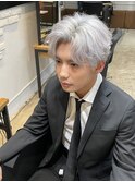 ホワイトセンターパート
