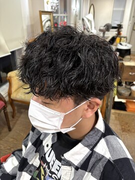 ヘア ヴァーゴ(Hair vago) 波巻き風ツイスパマッシュ