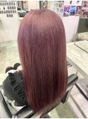 ラベンダーピンク ベリーピンク ピンクバイオレット ブリーチ