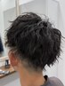 【メンズ限定】ツイストスパイラルor波巻きパーマ＋カット