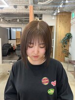 セム(sem) 切りっぱなしボブ