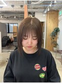 切りっぱなしボブ