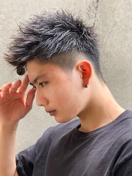 エルマーク 茨木(L-MARK) スキンフェード/短髪/バーバー/アップバング/ツーブロック