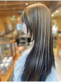 ロングカラーハイライト