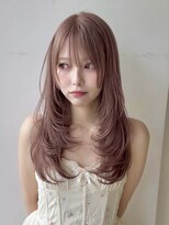 ユニ(uni)&nbsp;ラベンダーベージュ.レイヤーカット