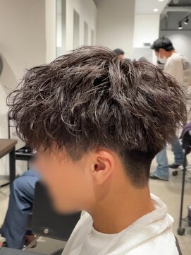 ゴールドシブヤ(GOALD SHIBUYA) 【リアルお客様スタイル】刈り上げツイスパマッシュ