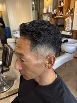 アメラボ(AmeLab)&nbsp;いけオジショートワンカールパーマ