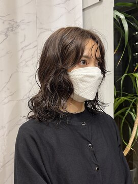 クリアーオブヘアー 一社店(clear OF HAIR) くしゅっとmedium perm