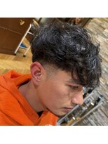 綾瀬 ダズルヘアデザイン(Dazzle Hair Design) スペインカール/波巻きパーマ/スパイラルパーマ/フェード/メンズ