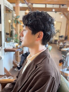 チェリーコークガーデン(CHERRYCOKEGARDEN) くせ毛風パーマ