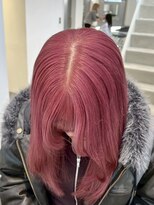 ラック 表参道(LUCK) カシスピンク/リタッチブリーチ/ピンク/ケアブリーチ