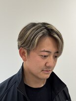 レンジ(lange) メンズハイライト【鈴鹿/ハイライト/ダブルカラー/眉毛】